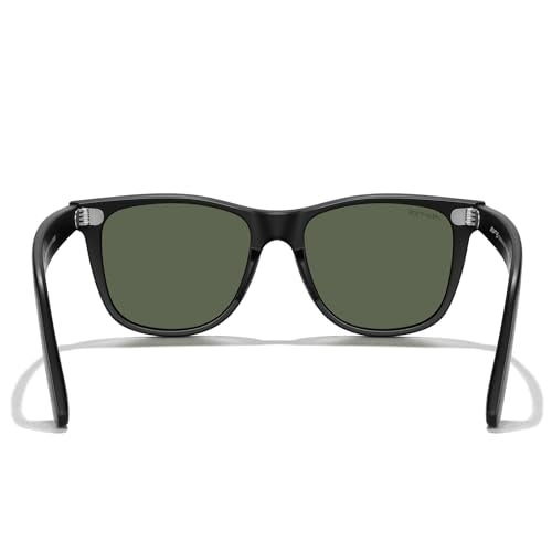 MERRY'S Classic Square Shape Polarized Sunglasses for Womens Mens Retro Designer UV400 Sun Glasses S6140 - color: Matte Black Frame/G15 Lens