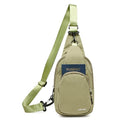 cakang Womens Sling Bag Crossbody Bags for Women Vegan Leather Sling Backpack Daypack Fanny Pack Crossbody Purse Travel - color: 6-green-small