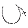 Layered Pants Chain for Men Women Punk Chain Hip Hop Jewelry Clothing Accessories Vintage Jeans Chains - style: Black one layered