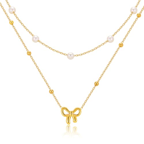 KSF Gold Lariat Necklace for Women Y Shaped Layered CZ Drop Chain | Y shaped necklace; Layered CZ detail; Long lariat style; Gift for her - color: Gold-12