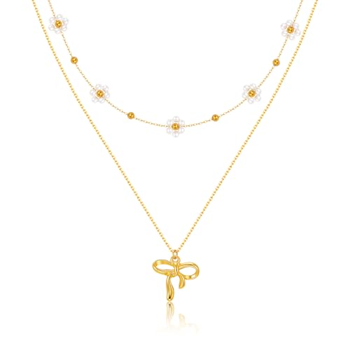KSF Gold Lariat Necklace for Women Y Shaped Layered CZ Drop Chain | Y shaped necklace; Layered CZ detail; Long lariat style; Gift for her - color: Gold-13