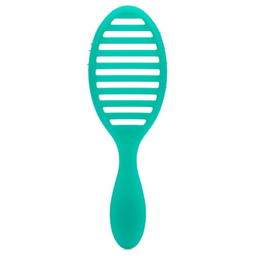 Wet Brush Speed Dry, Green Juice (Summer Quencher) - Vented Design & Soft HeatFlex Bristles Are Blow Dry Safe - Ergonomic Handle Manages Tangles - Pain-Free Hair Brush, Limited Edition - color: Summer Quencher Green Juice, size: 1 Count (Pack of 1)