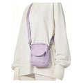 SEAFEW Mini Crossbody Bag Shoulder Bag for Men, Small Messenger Satchel Bag for Women - color: Purple - Sling