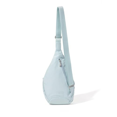 Baggallini Mini Sling - 12x7 Sling Crossbody Bag Backpack with Adjustable Shoulder Strap - color: Pool