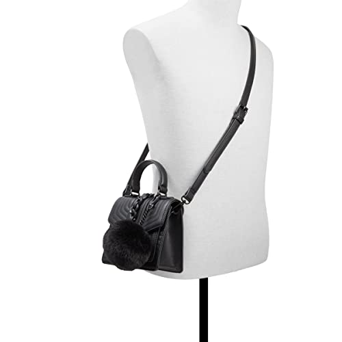 ALDO Women's Regular Jerilini Top Handle Bag - color: Black/Black, size: Small