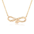 Fettero Animal Necklaces for Women 14K Gold Plated Charm Snake Necklace Elephant Bird Cat Butterfly Pendant Cute Dainty Necklace Jewelry - style: Twist