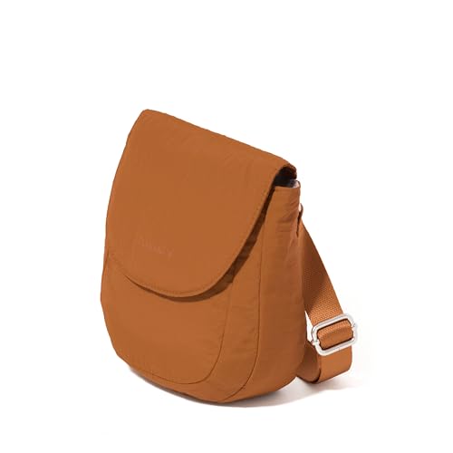 Baggallini Swift Flap Mini Crossbody - color: B-lite Caramel
