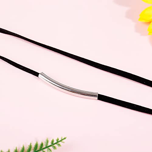 Boho Outfits for Women Boho Necklaces Country Concert Outfits Nashville Western Jewelry Choker Necklaces Long Leather Necklace Western Dress Jewelry Country Cowgirl Accessories Gifts - color: I:Leather Choker Necklace