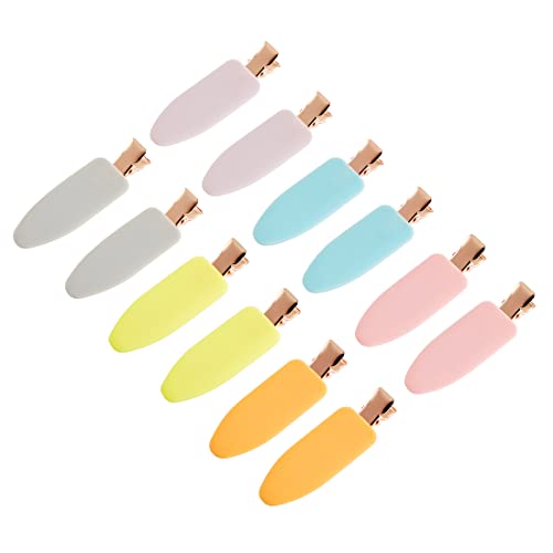 Flat Hair Clips Makeup Hair Clips for Bangs 12 Cont (light)… - color: Light