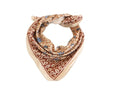 100% Handmade Organic Cotton Bandana – Soft Bohemian Print Head & Neck Scarf for Women – Sustainable Boho Style