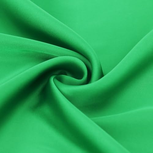 vimate Head Scarf for Women Hair 27'' Square Satin Silk Feeling Bnadana Neck Scarf Handbag Accessories Etc - color: C56#. Green