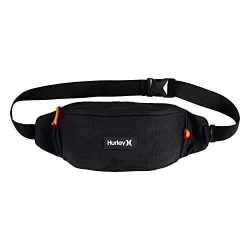 Hurley Crossbody Bag - color: Black/Orange