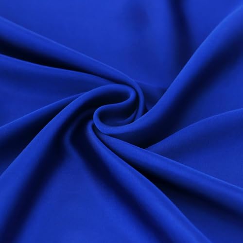 vimate Head Scarf for Women Hair 27'' Square Satin Silk Feeling Bnadana Neck Scarf Handbag Accessories Etc - color: C55#. Royal Blue
