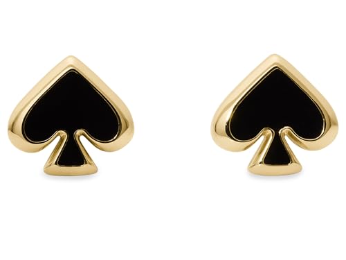 kate spade new york Everyday Spade Studs - color: Black Enamel