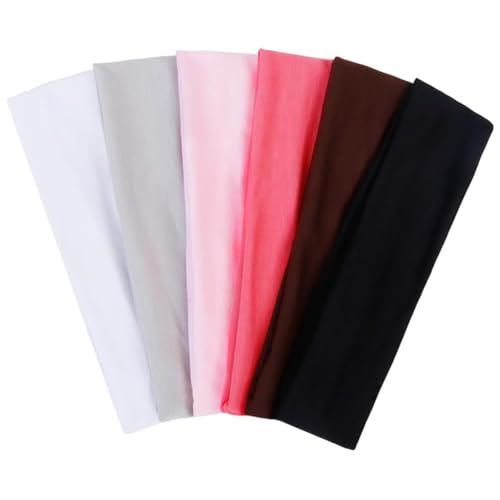 TERSE Hairband, Cloth Headbands for Women - Pink, Non Slip Soft Fabric Thin Head Band, Sweat Hairbands, Cute Hair Wrap for Girls, Fashion Hair Accessories for Women - color: Headbands Color-P