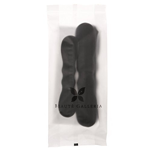 Beaute Galleria Magic 4 Pieces Black Foam Sponge Twist Shapers, Hair Bun Maker, Hair Donuts for Ballet Buns (2 Small, Large) - color: Black