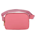 VOROLO Fanny Pack For Women And Men Crossbody Bag Belt Bag with Adjustable Strap Graduation Gifts Deep Pink - color: Deep Pink, style: 1 Pack Fanny Pack