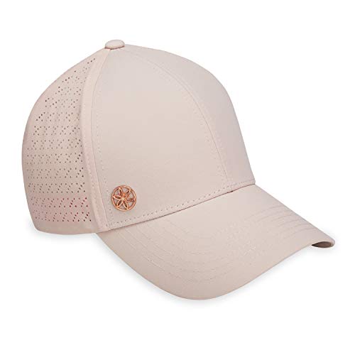 Gaiam Women's Hat-Breathable Ball Cap, Pre-Shaped Bill, Adjustable Size for Running - color: Blush, style: Hat - Cruiser Breathable Nova