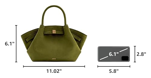 JW PEI Women's Hana Mini Tote Bag - color: Dark Olive