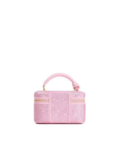 JW PEI Women's Cleo Box Shape Top Handle Bag - color: Pink