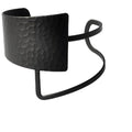Bohemian Metal Bangle Bracelets for Women - 4 Colors (Silver/Black/Gold/Red) Adjustable Open Design, Versatile Stackable Jewelry for Daily Wear & Gifts - color: Black
