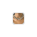 Long tiantian Chunky Gold Necklace Stack Chain Necklaces for Women Statement Layered Paperclip Choker Necklaces Statement Necklace for 80s 90s & Night Out Outfits Paperclip Style Fashion Jewelry - color: B2：Style P-Silver Chain