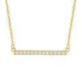 14K Gold Bar Necklace for Women,Gold Bar Pendant Necklace Simple Gold Necklace Non Tarnish Gold Necklace for Mom Minimalist Mothers Day Jewelry Mother's Birthday Christmas Valentine's Day Gifts for Mom Wife Women Her - style: Dainty Gold Bar