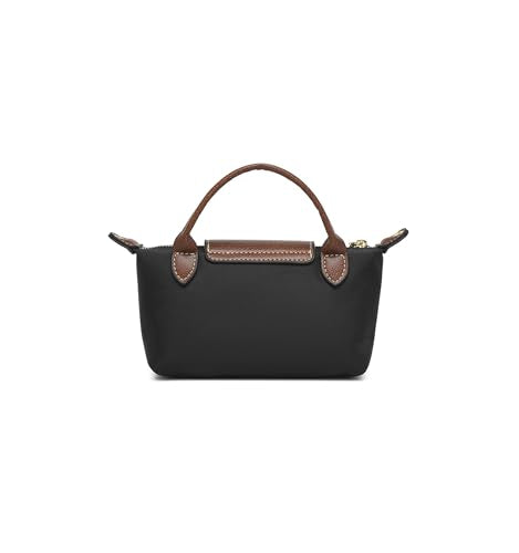 Dreubea Womens Chic Mini Bag Convertible Crossbody & Top-Handle Handbag for Everyday Elegance - color: Black