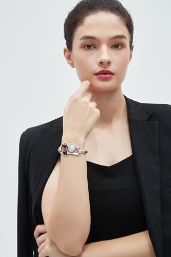 Chunky Gold Bracelet Trendy Gold Cuff Bracelets for Women Statement Silver Arm Cuffs Bangles Arm Punk Jewelry Accessories - style: Bangles Cuff