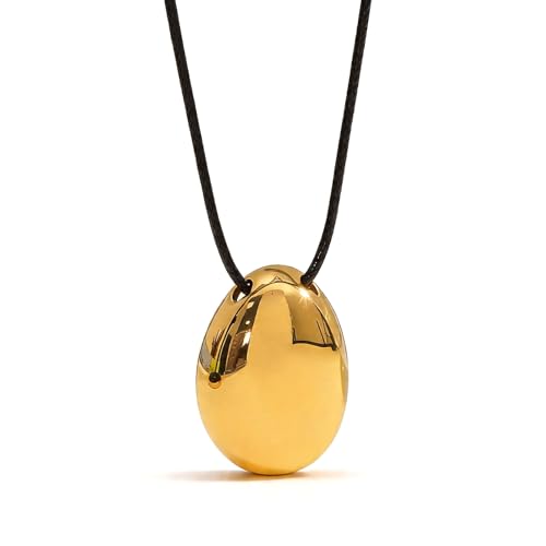 Frodete Statement Necklace for Women Chunky Gold Necklaces Long Pendant Necklace Boho Necklaces Gold Pendant Jewelry Cowboy Chic Style Cowgirl Outfit - color: C:gold long necklace