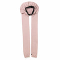 Bonnet for Braids, Braid Bonnets for Sleeping Women, Long Hair for Women, 2 in 1 Hair & Braids Protection - color: Nude Pink