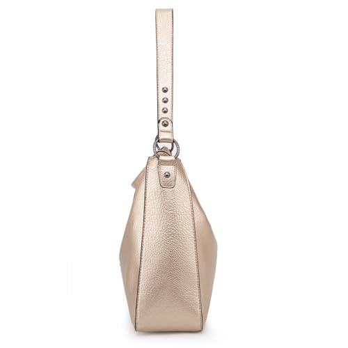 Montana West Hobo Bag for Women Crossbody Purse and Handbags Ladies Chic Shoulder Bags - color: Gold