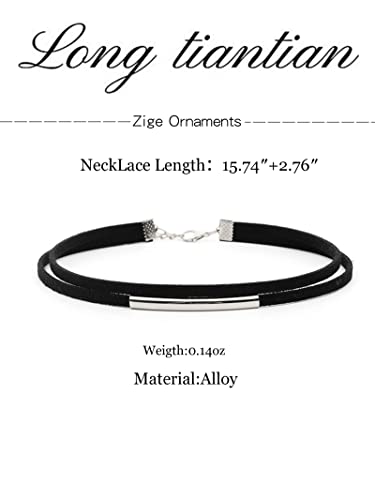 Boho Outfits for Women Boho Necklaces Country Concert Outfits Nashville Western Jewelry Choker Necklaces Long Leather Necklace Western Dress Jewelry Country Cowgirl Accessories Gifts - color: I:Leather Choker Necklace