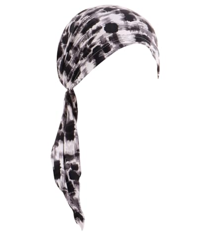 Chemo Headwear for Women Pre-Tied Head Scarf Headwraps Soft Turbans Cancer Hats Chemo Beanie Coverings Scarves - color: Leopard Print3
