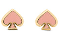 kate spade new york Everyday Spade Studs - color: Pink Enamel