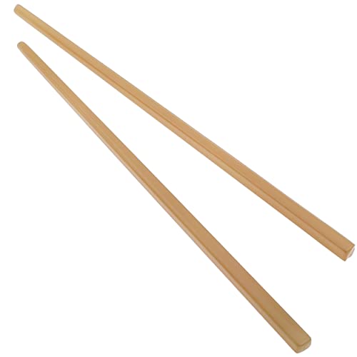 Camila Paris CP3380 French Twist Stick Hair Pin, Set of 2 Beige, Girls Chopsticks Hair Pins for Girls Spiral Updo Chignon Bun Holder, Styling Hair Accessories for Women, Made in France - color: Beige