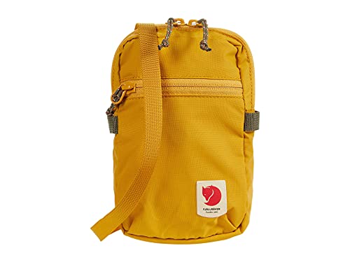 Fjällräven High Coast Pocket Crossbody - Water-Resistant Fabric, Compact Storage, Lightweight Carry - Travel - color: Ochre