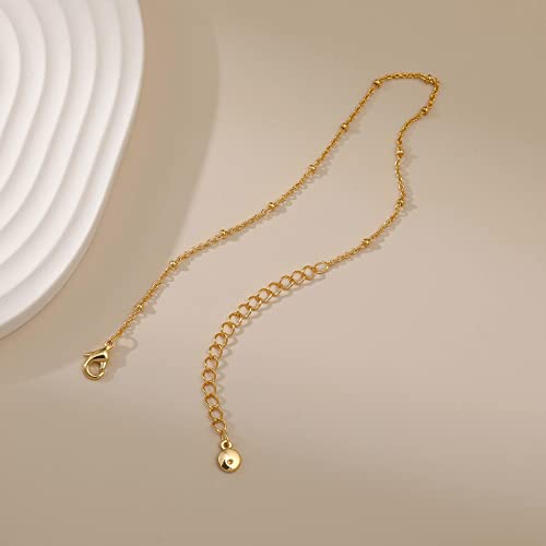Yumikoo 18k Gold Plated Anklet Ankle Bracelets for Women - style: Dainty