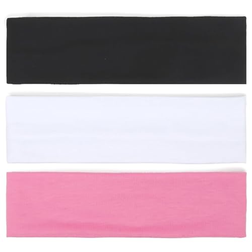 TERSE Headbands for Women Trendy Floral Print - Non Slip Summer Head Bands Soft Fabric Hair Bands for Workout Yoga Running Sport - Wide Thick Hair Wrap for Girls - color: Headbands Color-Floral Print