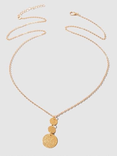 Long Gold Necklace for Women Jewelry fall fashion jewelry womens fashion - color: A-Fashionable women's temperament collarbone chain necklace