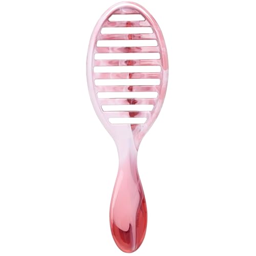 Wet Brush Speed Dry Hair Brush, Pink (Sweet Seaglass) - Vented Design & Soft HeatFlex Bristles Are Blow Dry Safe - Ergonomic Handle Manages Tangles - Pain-Free Hair Accessories - color: Seaglass Pink, size: 1 Count (Pack of 1)