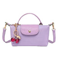 Dreubea Womens Chic Mini Bag Convertible Crossbody & Top-Handle Handbag for Everyday Elegance - color: Light Purple