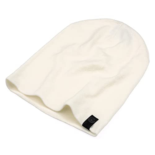 Revony Chemo Beanie Cap - Soft and Skin Friendly - 100% Cotton - color: White