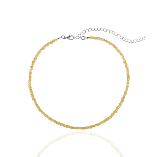 Boho Beaded Choker Necklace Colorful Short Necklaces Summer Beach Necklaces Jewelry for Women - color: Gold