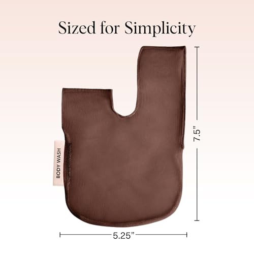 Kitsch Bar Soap Saver Pouch – Patented Mesh Soap Bag for Shampoo and Conditioner Bars - Extends Use & Prevents Soggy Mess - Recycled Beauty Bar Bag, Eco-Friendly - Chocolate - color: Chocolate