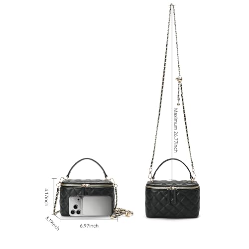 Women's Compact Crossbody Handbag with Adjustable Strap