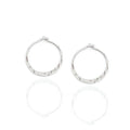 Hoop Earrings for Women, 14K Rose Gold FIlled, 20mm, Hammered Texture, Hoop Earrings Hypoallergenic Sensitive Ears, Hoop Earrings Set, Rose Gold Earrings Nickel Free - size: 12mm