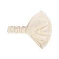 Motique Accessories Wide Cotton Head Band Solid Boho Yoga Style Soft Hairband for Women (Cream) - color: Cream