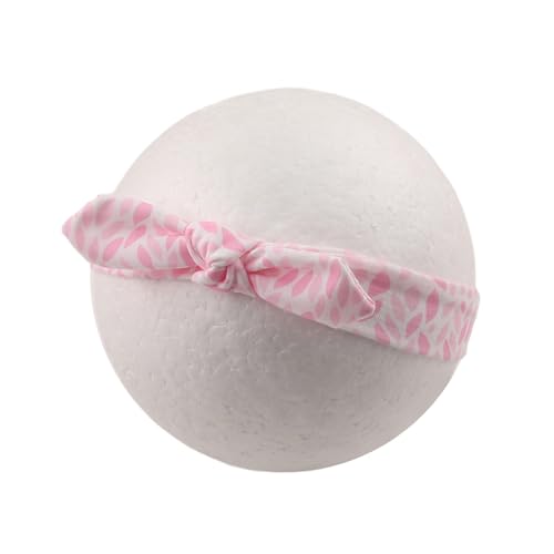 Baby Headbands Soft Stretchy Baby Girl Bows Newborn Infant Toddler Headwrap Hair Accessories - color: Pink