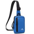 Peicees Small Crossbody Bag for Men Women Mini Sling Bag Travel Running Phone Daypack Cross Body Shoulder Bags, 2 Sizes, Mini Navy Blue - color: Navy Blue, size: Mini